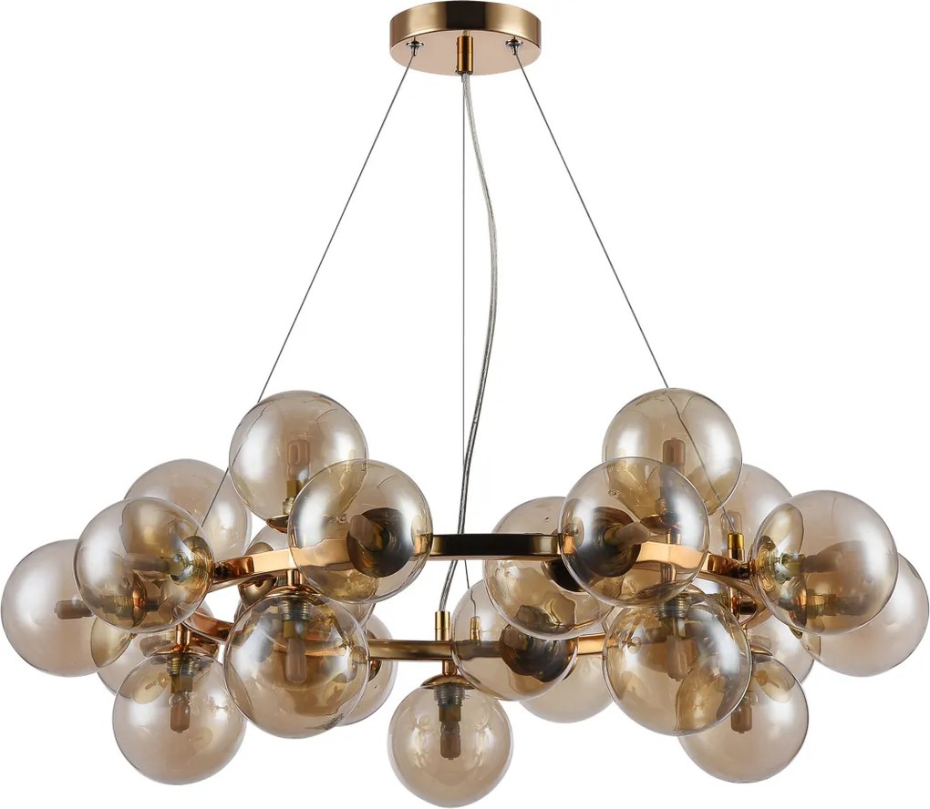 Italux glamour modern függeszték cabella konyak arany itxpnd525225gdcgn