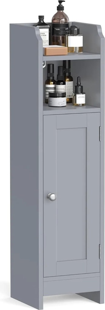 Fürdőszoba szekrény Vasagle Teisa szürke