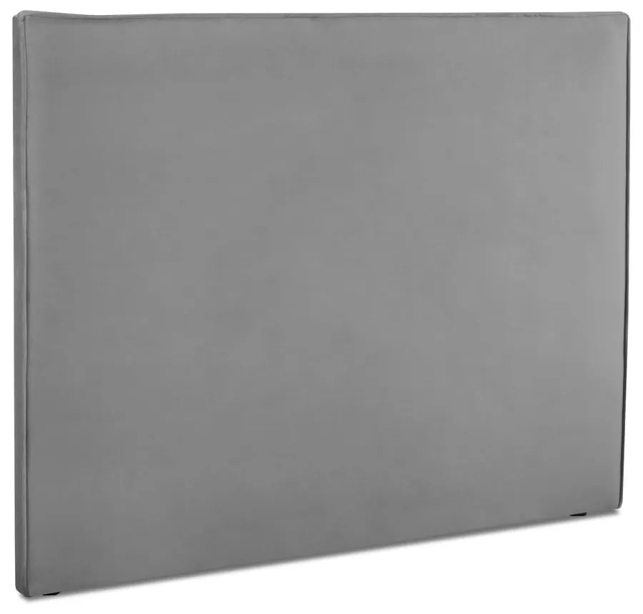 Szürke ágytámla 140x120 cm Natalia – Milo Casa