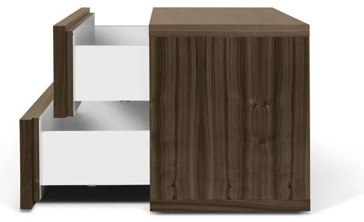 Aurora barna éjjeliszekrény 2 fiókkal - TemaHome