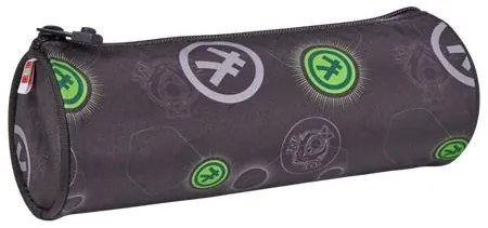 Tolltartó, henger alakú, cipzáras, LEGO Ninjago Master of Energy, fekete-mintás (L100502507)