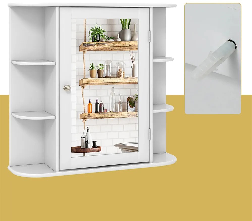 Fürdőszobai tükrös tárolószekrény