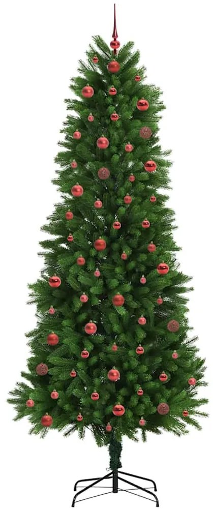 Karácsonyfa 300 LED-del állvánnyal Zöld 240 cm PE