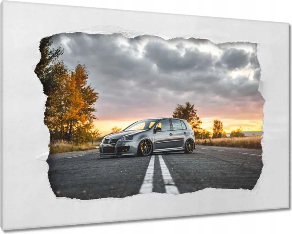 Vászonkép 90x60 Volkswagen Golf