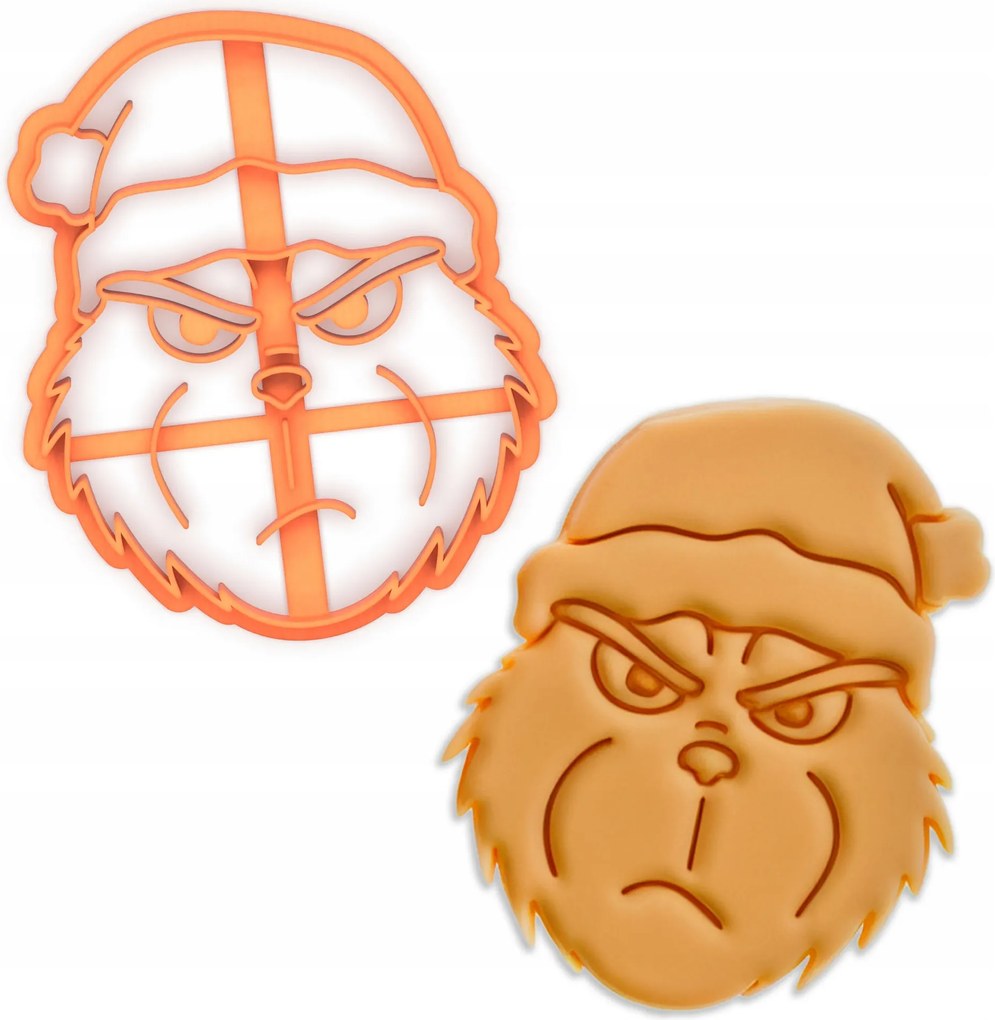 Prémium Mézeskalács lyukasztó Karácsonyi Grinch Karácsonyi