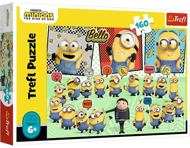Gyermek puzzle - Minions - 160 db