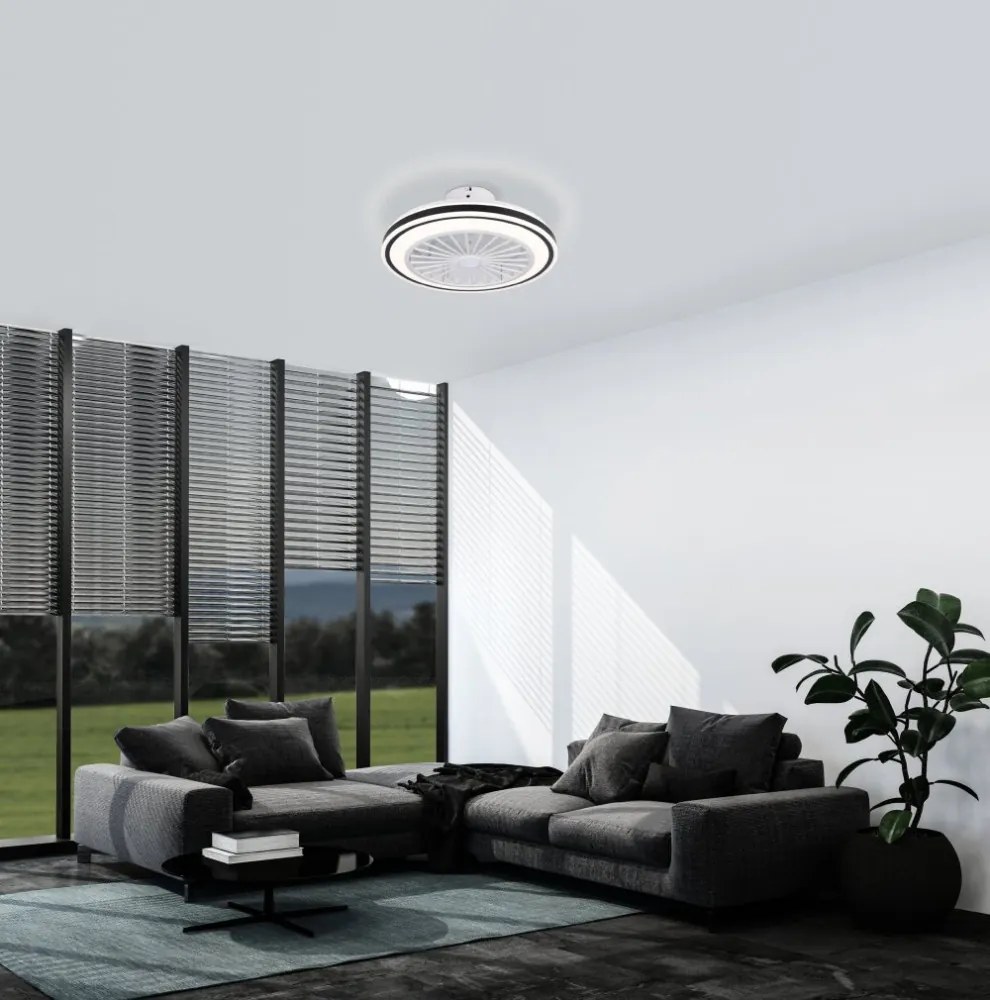 Eglo Almeria 35182 távirányítós mennyezeti ventilátoros lámpa, 3x8,5W LED, 2700K-6500K, 3300 lm