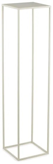 Virágállvány 100x24 cm krémes