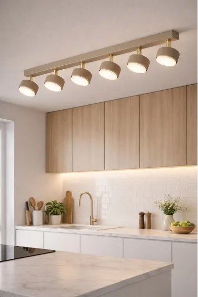 BRILAGI - LED spotlámpa MONO 6xGX53/30W/230V bézs/arany