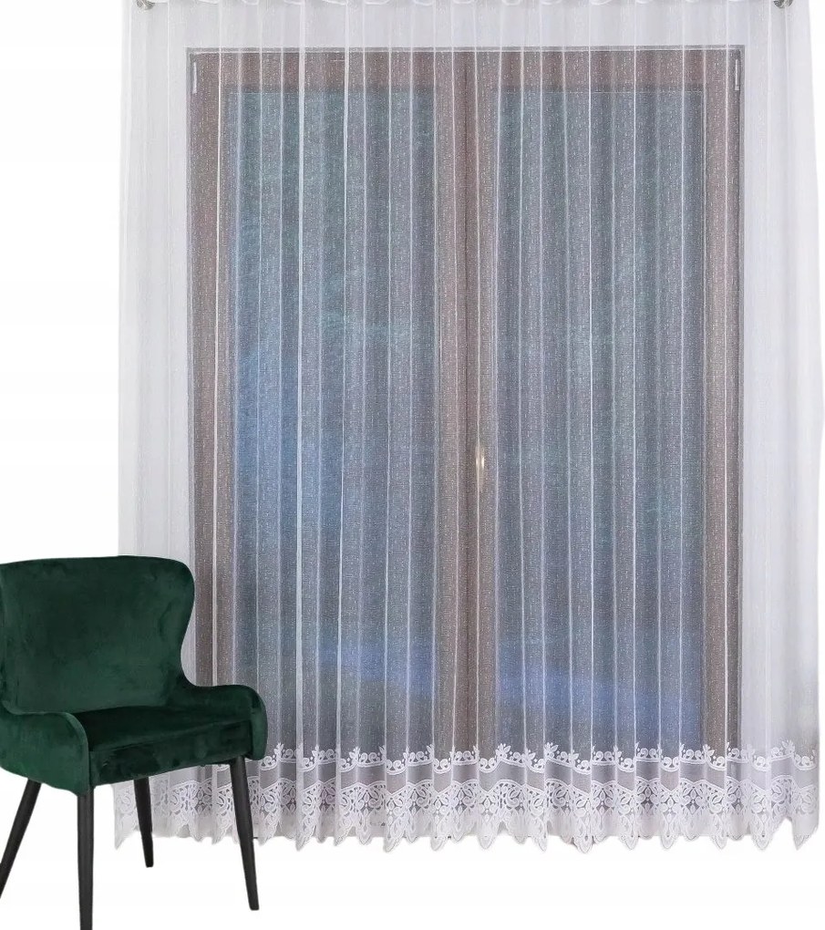 Hosszú Kész Függöny Szalaggal, Eredeti Minta Az Alján 150x250