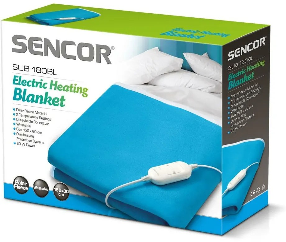 Sencor SUB 181BL elektromos fűtőtakaró