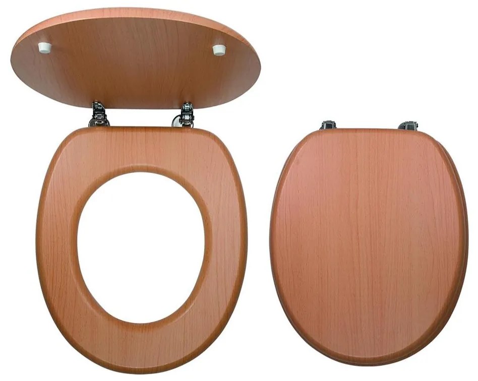 FERRO - WC-ülőke MDF/bükk dekor