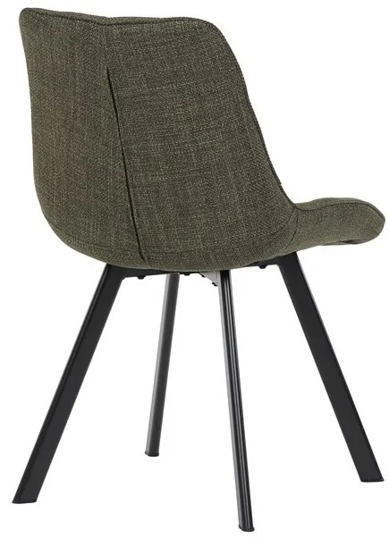 Zöld Szövet Étkezőszék. HC-465 GRN2