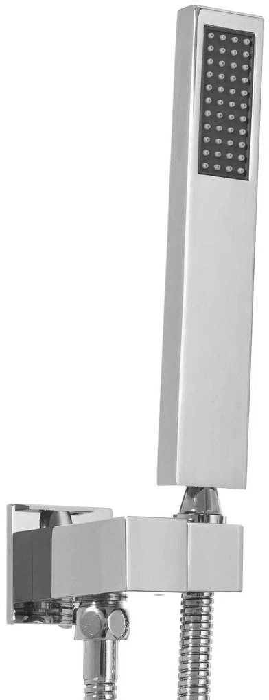 Rea Fenix Davis, rejtett zuhanykészlet + doboz eső- és kézizuhannyal, fényes króm, REA-P6356