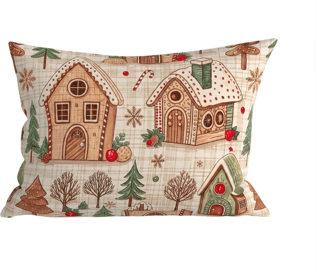 Mikroszálas párnahuzat GINGER HOME 50x70 cm, színes kivitel