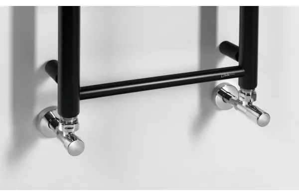 Sapho - Fürdőszobai radiátor DINA 334W 35x168 cm matt fekete