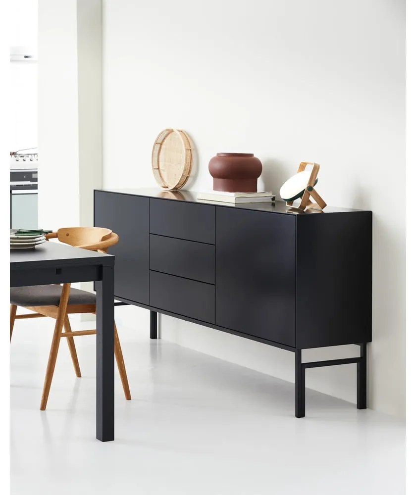 Fekete alacsony komód 180x89 cm Edge by Hammel - Hammel Furniture