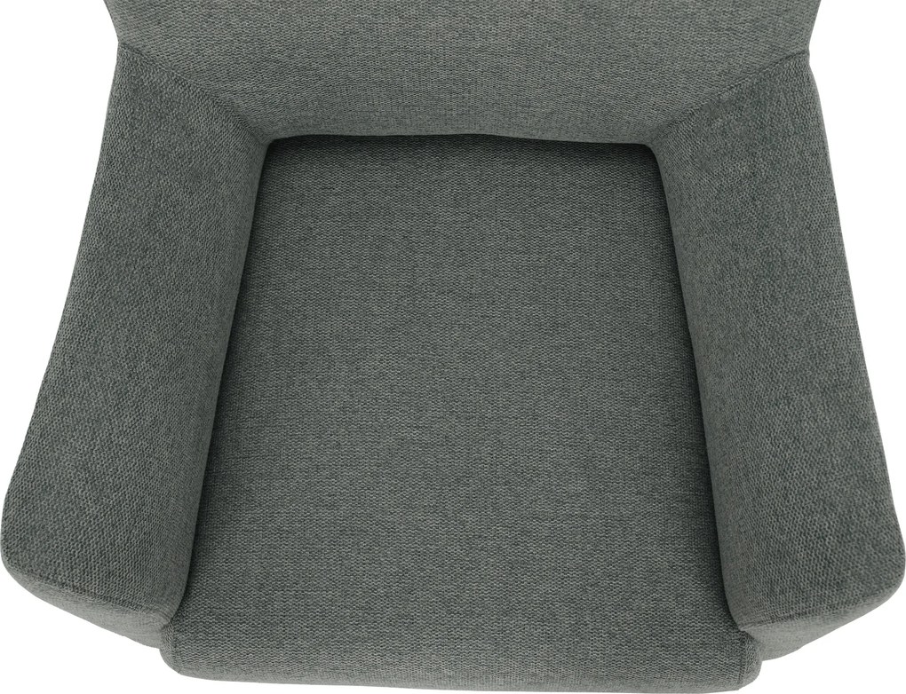 Füles fotel, mentol/tölgy, SAMY