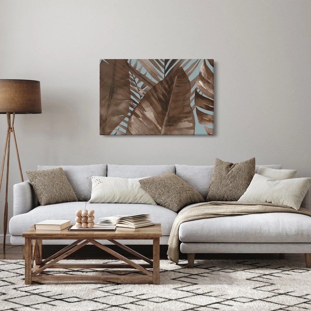 Kép - Pálma levél, akvarell (90x60 cm)