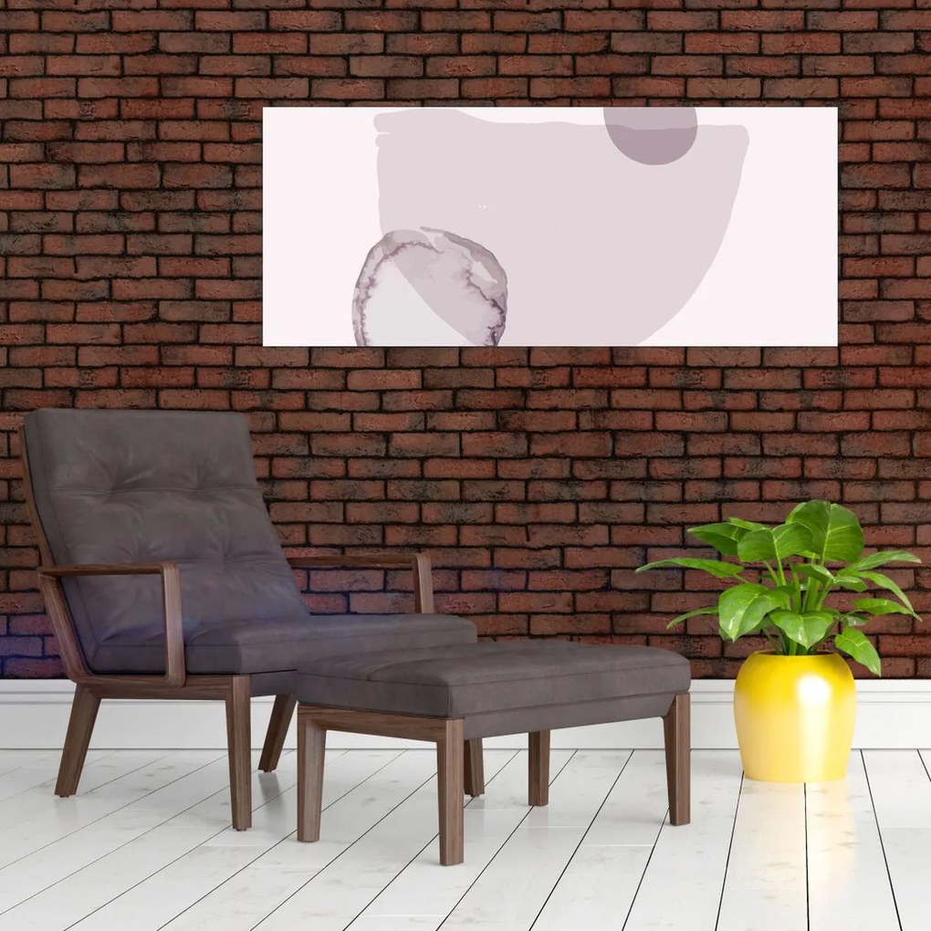 Kép - Lila minimalizmus N⁰2 (120x50 cm)