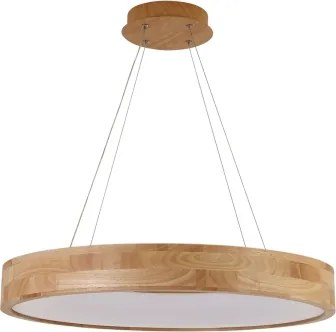 Brilagi -LED függőlámpa kábellel FALCON WOOD LED/40W/230V 3000/4000/6000K 60 cm fa