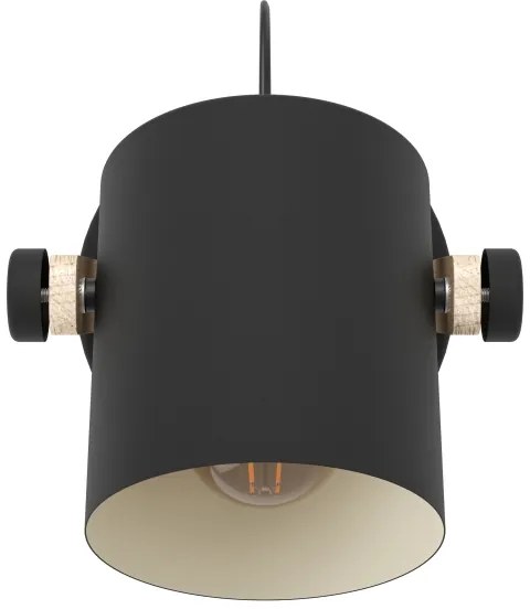 Eglo 43046 - Fali lámpa HORNWOOD 1xE27/28W/230V