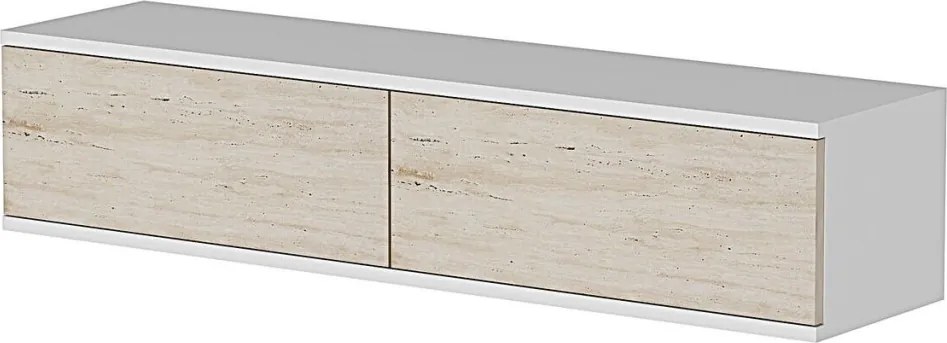 Aplos 120 - White, Travertine