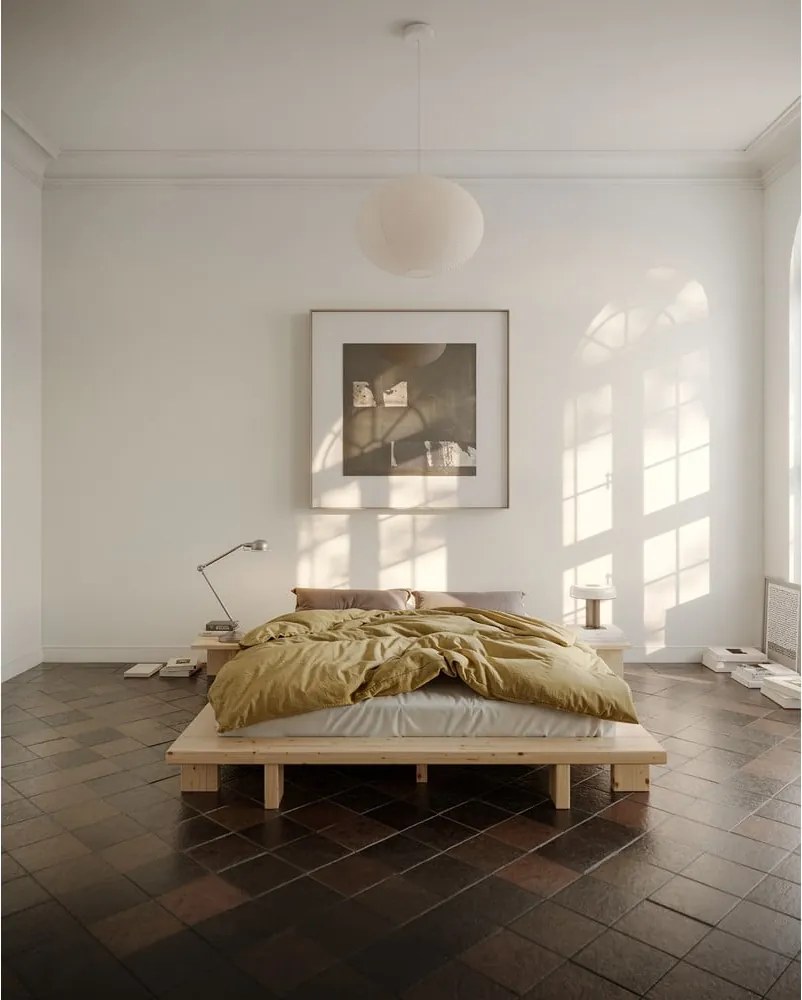 Barna borovi fenyő éjjeliszekrény Japan – Karup Design