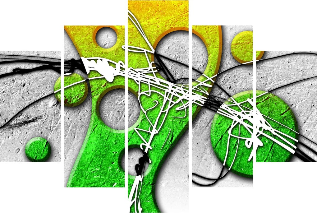 Absztrakt kép (150x105 cm)