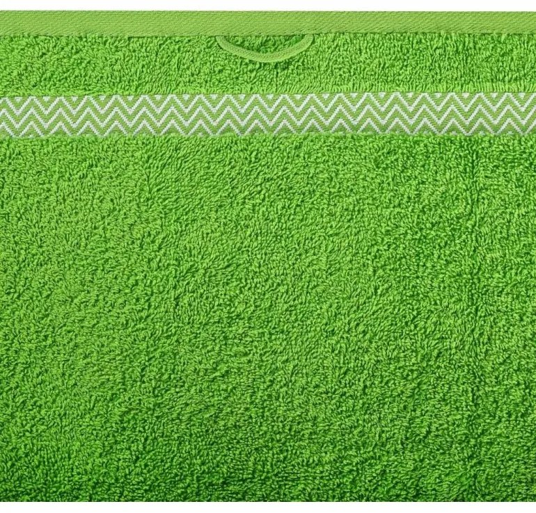 EMI Ates zöld pamut fürdőlepedő 70x140 cm