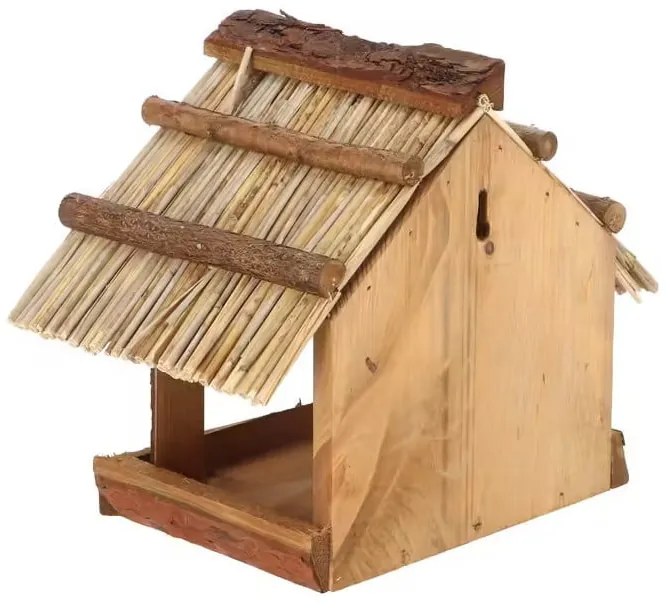 Nádfedeles fa madáretető, magasság 22,8 cm - Esschert Design
