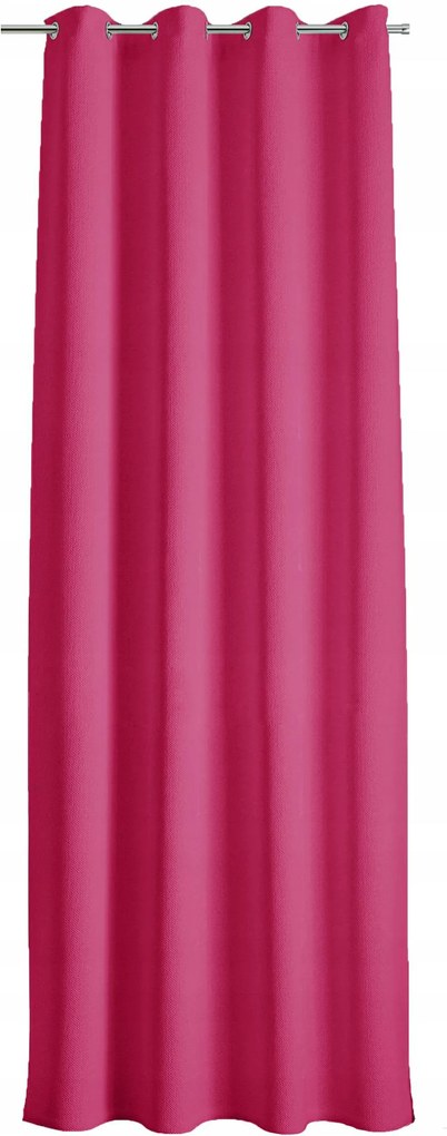 Sötétítő függöny 140x250 blackout Dolce fukszia készre szerelve