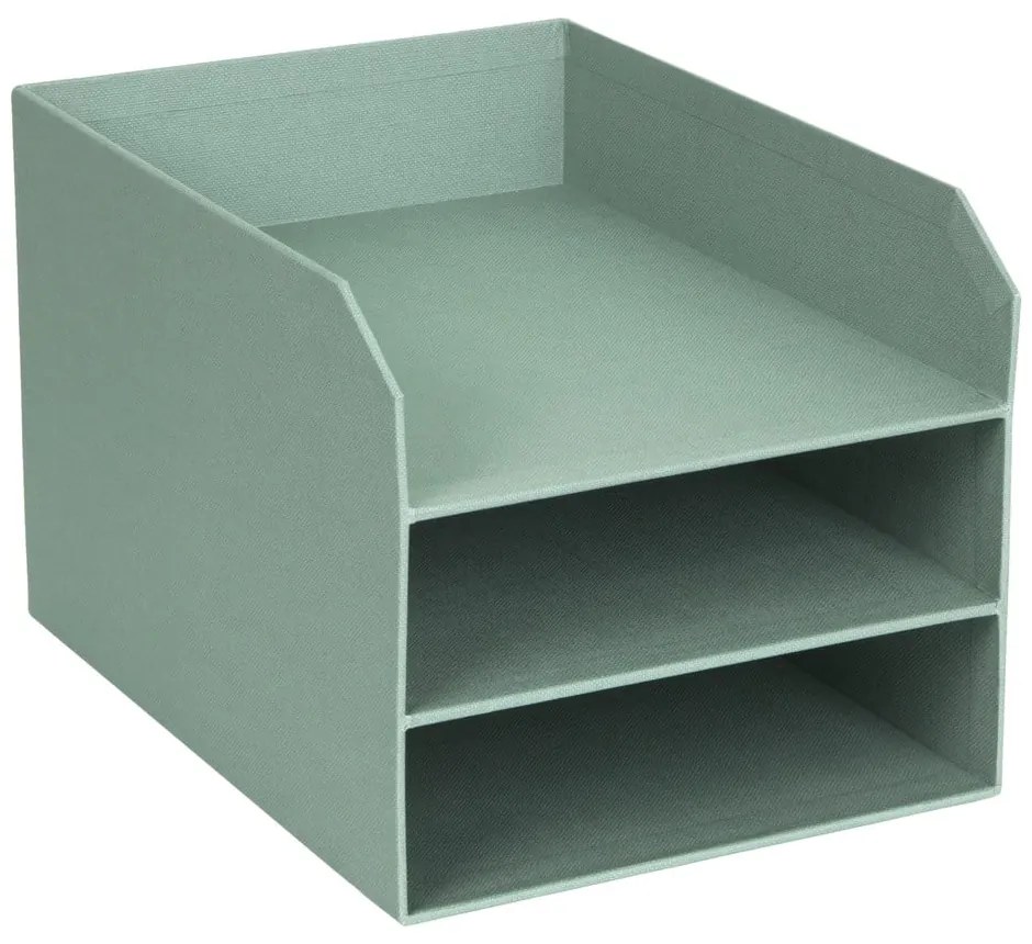 Zöld karton rendszerező dokumentumokhoz Trey Canvas Paper Laminate – Bigso