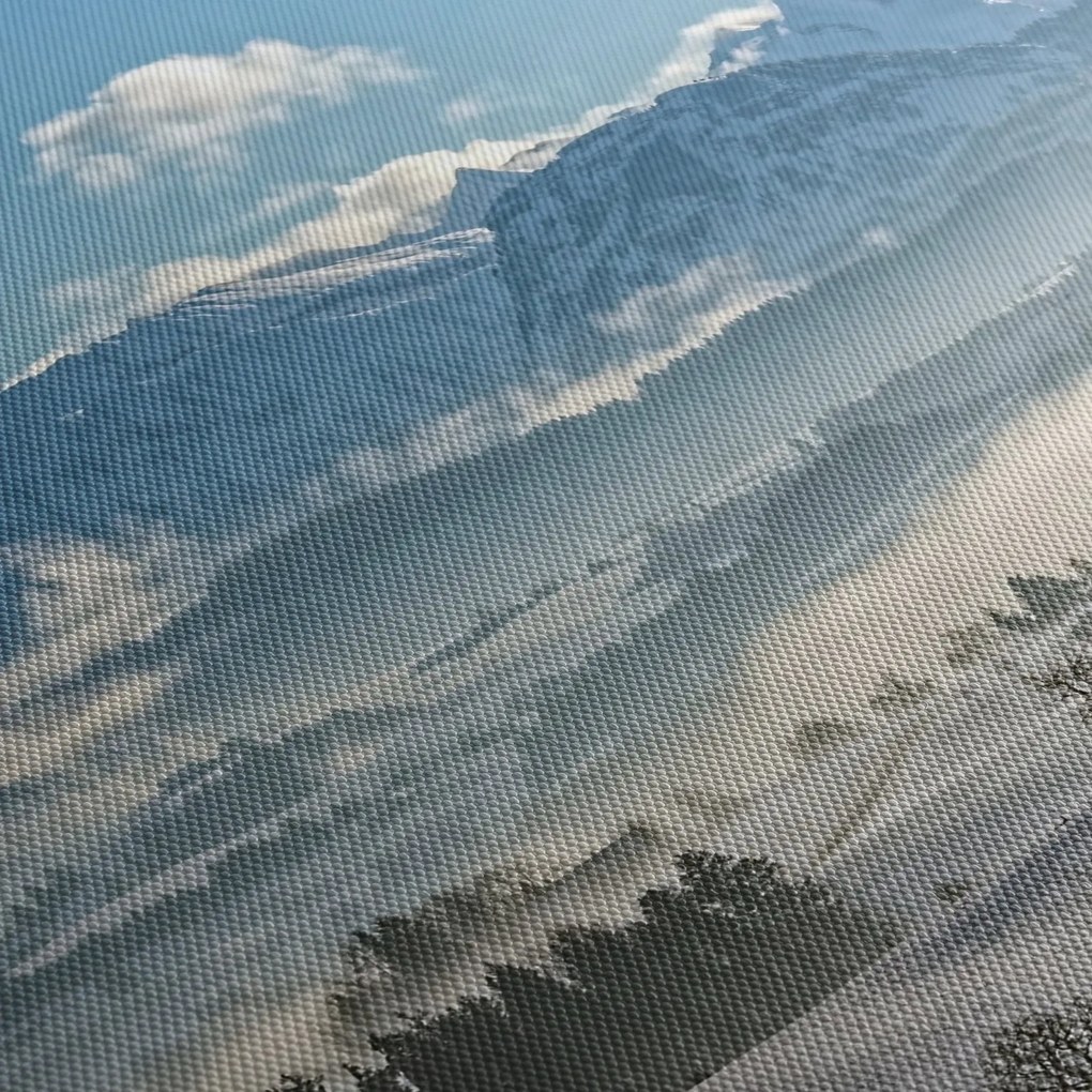 A havas hegyek képe (120x50 cm)