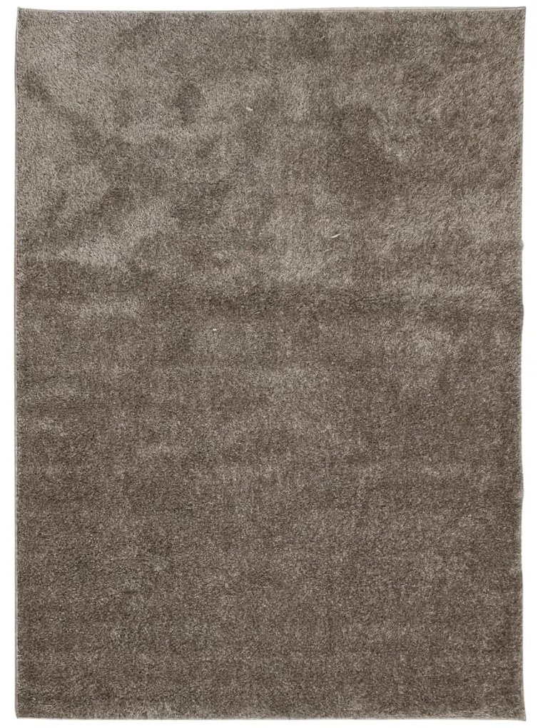 ISTAN szürke hosszú szálú fényes szőnyeg 200 x 280 cm