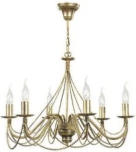 EMIBIG 170-6 TORI Provence Csillár Arany E14 IP20