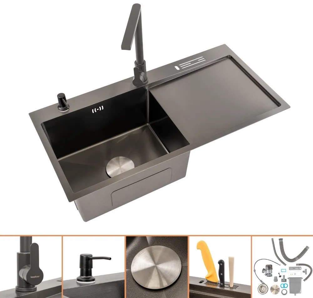 Avena IV rozsdamentes mosogató