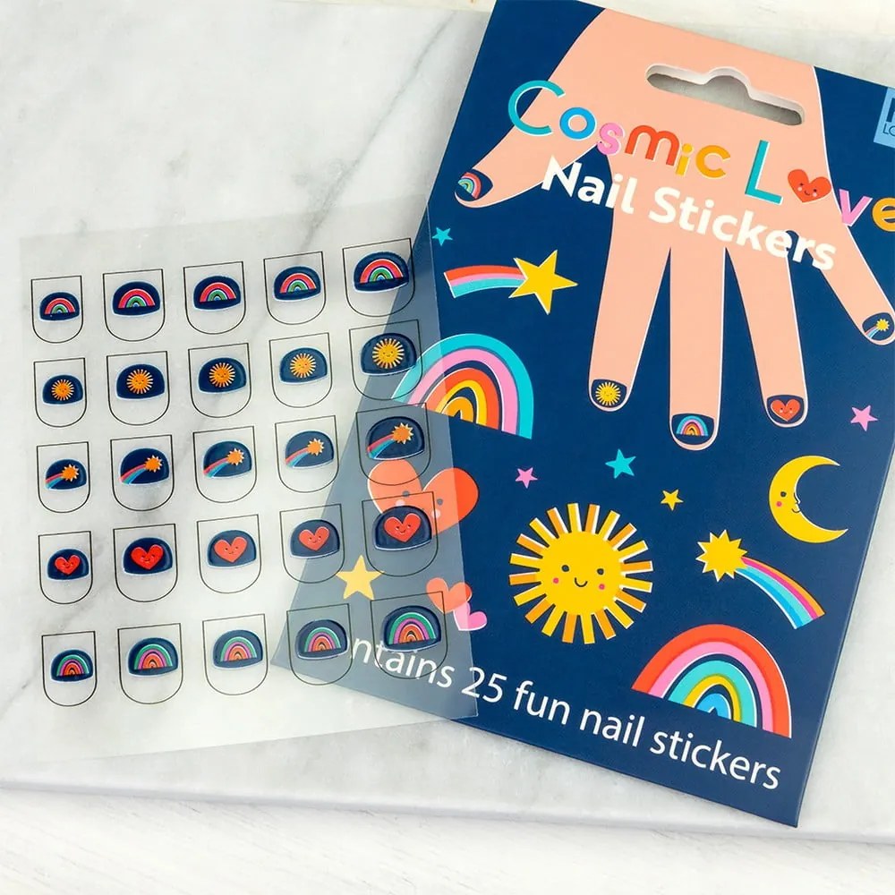 Kreatív készlet Cosmic Love – Nail stickers – Rex London