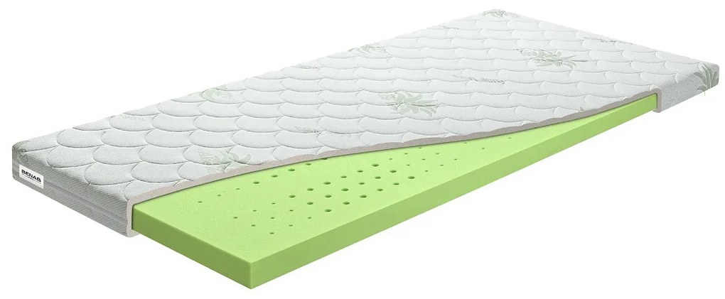 Habszivacs matrac Topper Oidipus 200x90 cm (T3). 763235