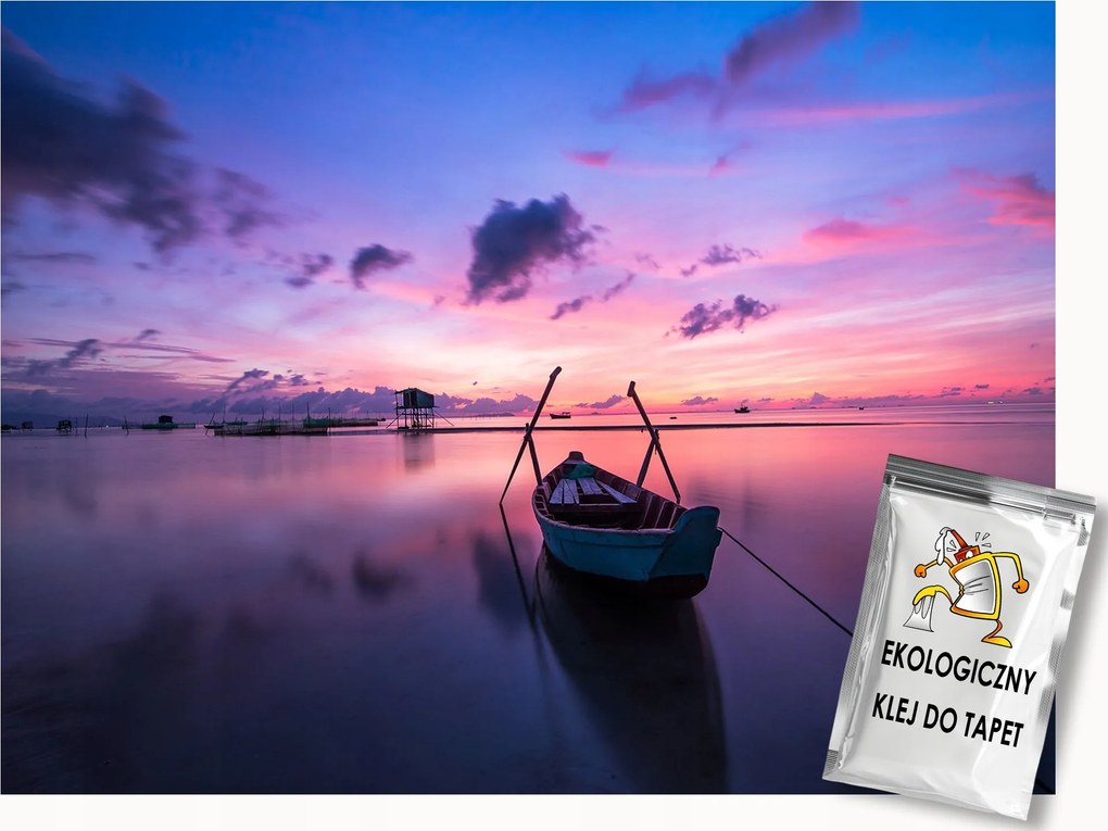 Fotótapéta Flizelina Tájkép Természet Naplemente Tó 300x210 ragasztó