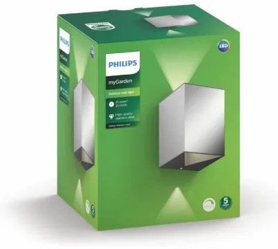Philips 17358/47/P0 - CISTUS kültéri fali lámpa 2xLED/4,5W/230V IP44