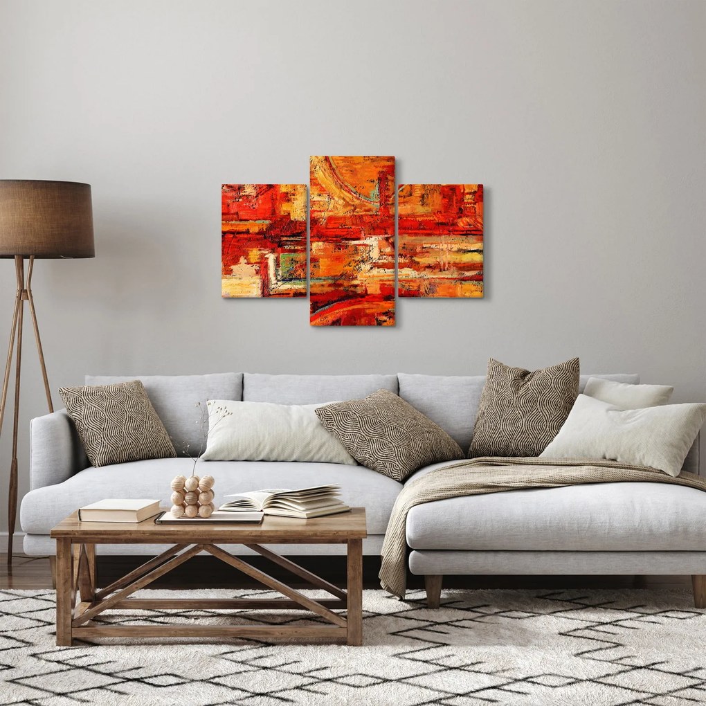 A falfestmény képe (90x60 cm)