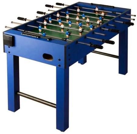 GamesPlanet® Csocsóasztal GLASGOW Kék 121 x 101 cm