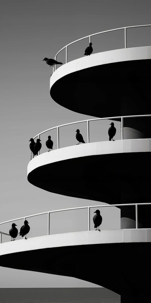 Poszter 50x100cm Holló árnyalatok