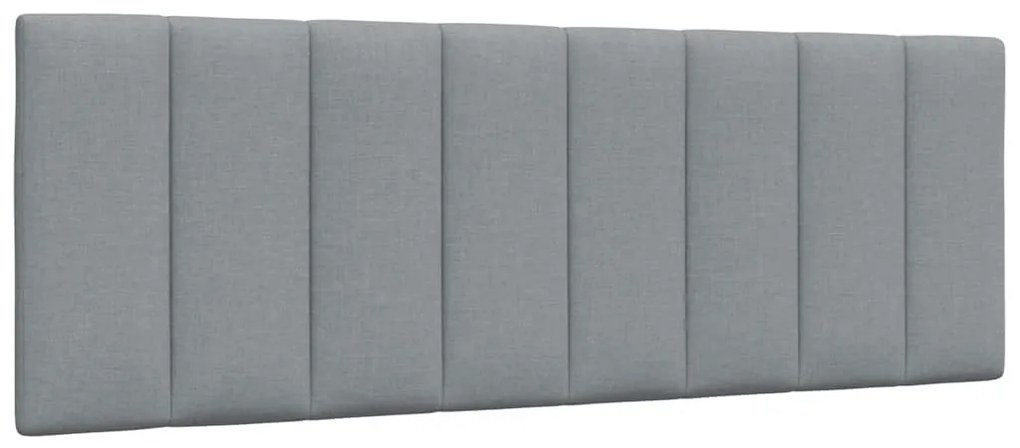 világosszürke szövet fejtámla párna Hanko 120 cm