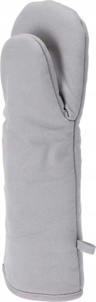 Konyhai Pamutkesztyű Hosszú Forró Edényekhez, Világosszürke