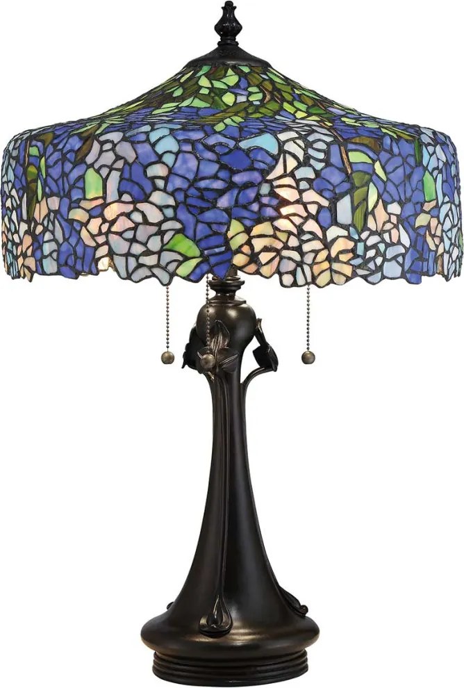 Quoizel COBALT QZ-COBALT-TL Asztali lámpa 3x60W/E27