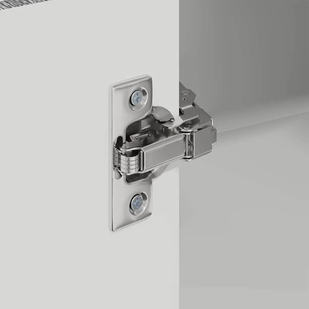 Fali konyhaszekrény Szürke Sonoma 57 x 57 x 80 cm Faanyag