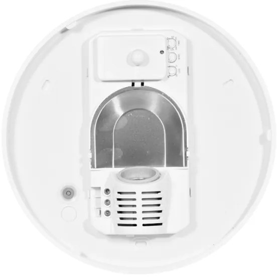 Ecolite W132-BI - Érzékelős mennyezeti lámpa HECTOR 1xE27/60W/230V IP44 fehér