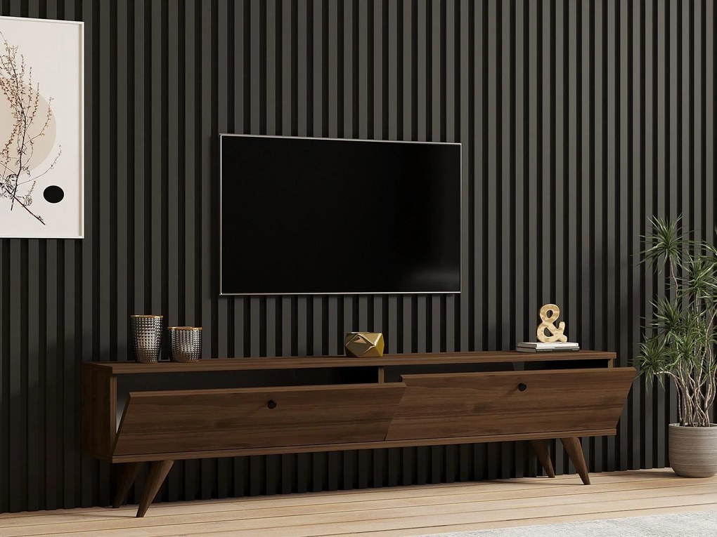 TV asztal/szekrény Tamoku (dió) . Akció -20%. 1095127